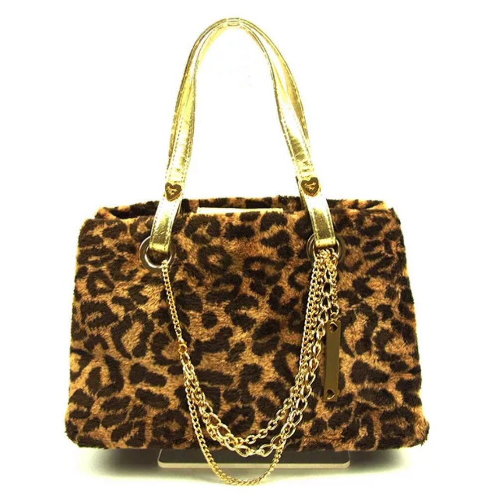 Samantha Vega Tote bag Brown Gold Woman Authentic